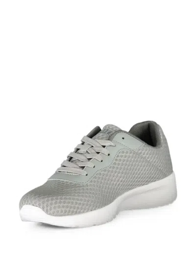 LOGO-PATCH MESH SNEAKERS