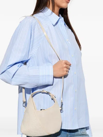 Samsoe & Samsoe Mini Sakaia Tote Bag In Neutral