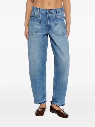 Samsoe & Samsoe Saveyra Pocket Jeans In Blue