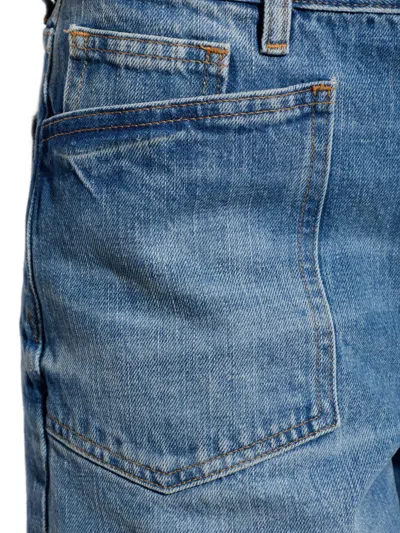 Samsoe & Samsoe Saveyra Pocket Jeans In Blue