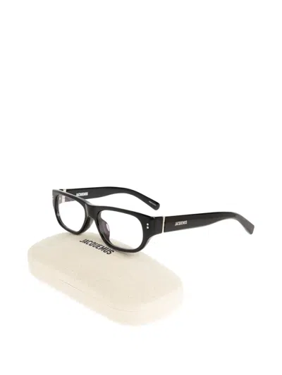 Jacquemus Full Frame Plain Mirror In Black
