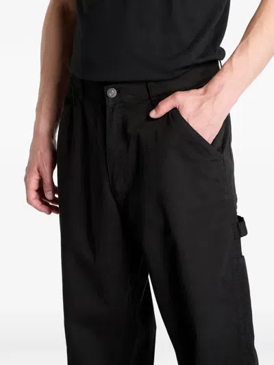Urban Classics Carpenter Hammer-loop Cargo Pants In Black