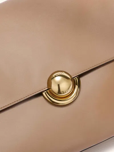 Furla Medium Domus Leather Shoulder-bag In Brown