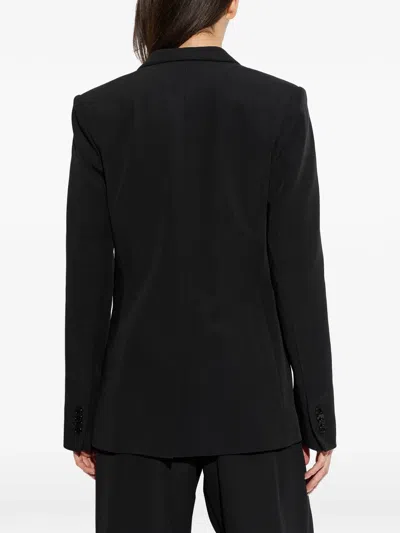 Isabel Marant Feray Tailored Jacket Notch Lapel Design In Black