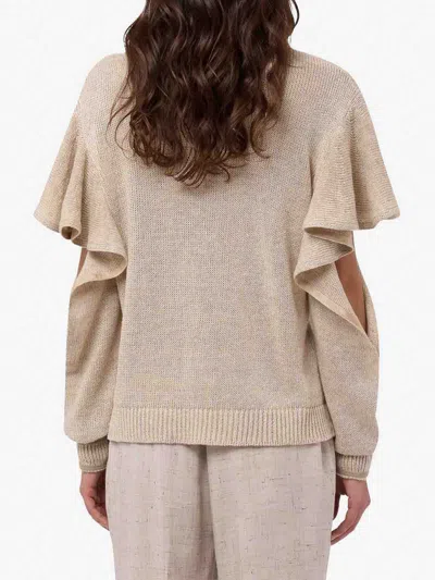 Moschino Sweater In Neutral