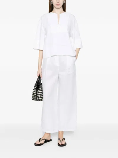 Max Mara Top In White