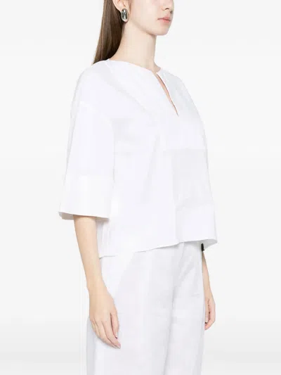 Max Mara Top In White