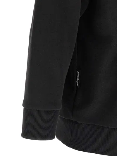 Palm Angels Chic Mini Graphic Sweater For Men In Black