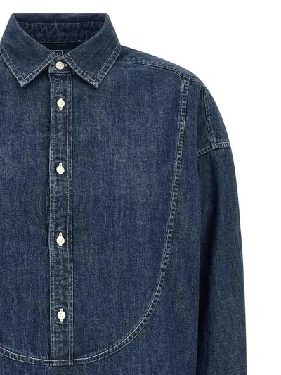 Polo Ralph Lauren Denim Regular Solid Shirt In Blue