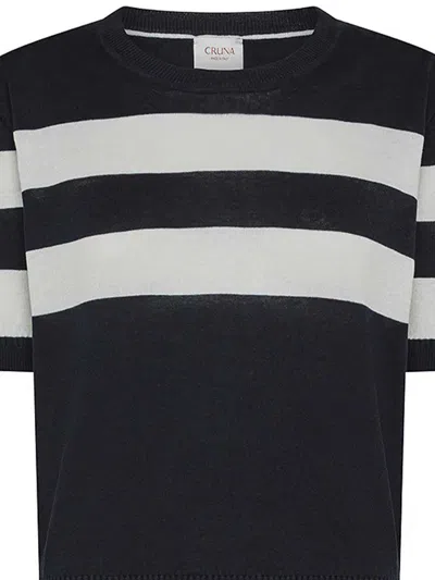 Cruna Striped T-shirt In Blue