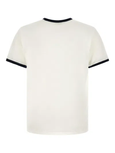 Second / Layer Second Layer Flick Spark Inhale Cotton Ringer T-shirt In Neutral
