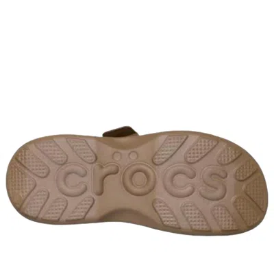 Crocs Soho Two Platform Touch-strap Sandals In Brown