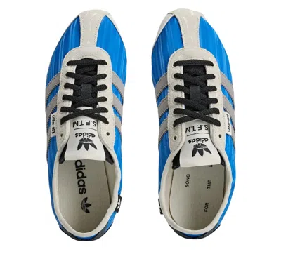 Adidas Originals Blue Song For The Mute Edition Tokyo Sneakers In Animal Print