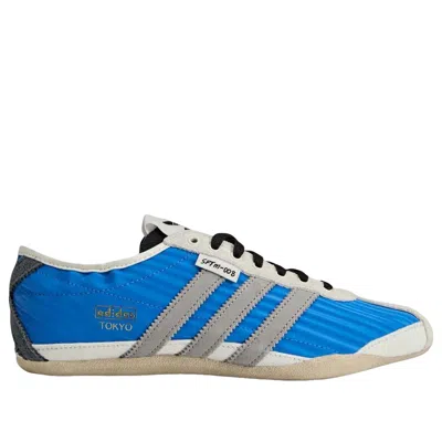 Adidas Originals Blue Song For The Mute Edition Tokyo Sneakers In Animal Print