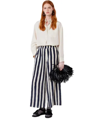 Max Mara Weekend Nirvana Blue Pants In Blue