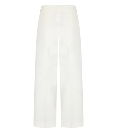 Max Mara Weekend Bellico White Pants In White