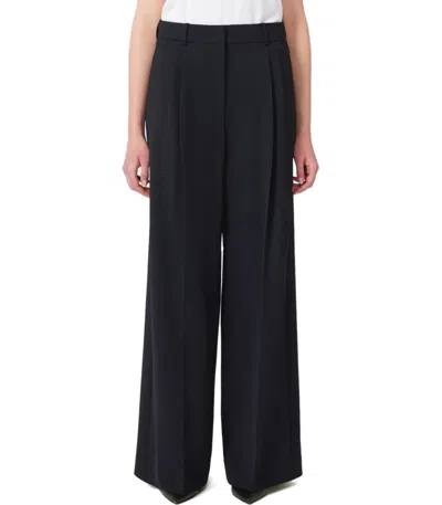 Max Mara Weekend Asta Black Pants In Black