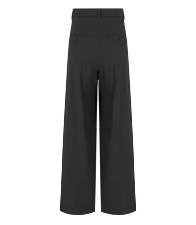 Max Mara Weekend Asta Black Pants In Black