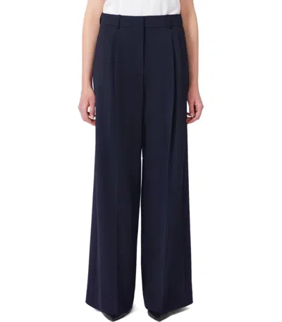 Max Mara Weekend Asta Blue Pants In Blue