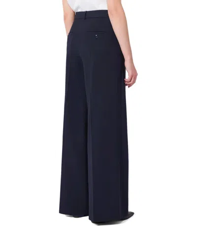 Max Mara Weekend Asta Blue Pants In Blue