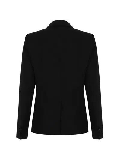 Tonello Peak-lapel Single-button Blazer In Black