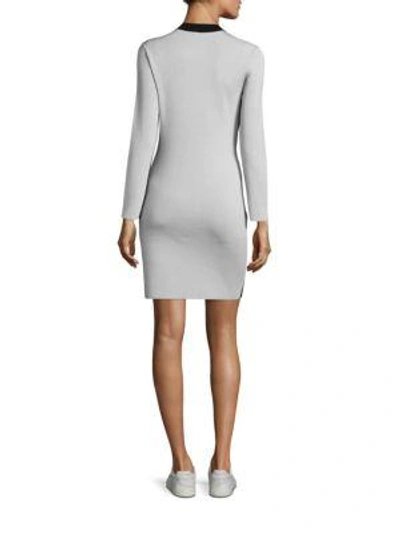 Shop Rag & Bone Cecilee Colorblock Dress In Seaglass