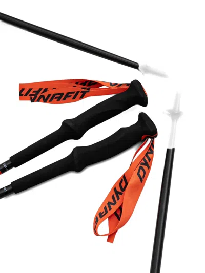 Dynafit Logo-print Foldable Trekking Poles In Pattern