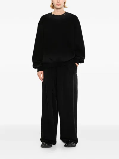 Team Wang Design Reset Sweatshirt In Black