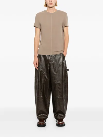 Team Wang Design Reset T-shirt In Brown