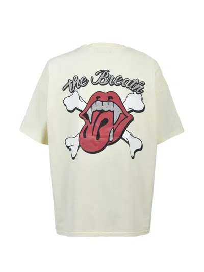Breath Graphic-print T-shirt In White