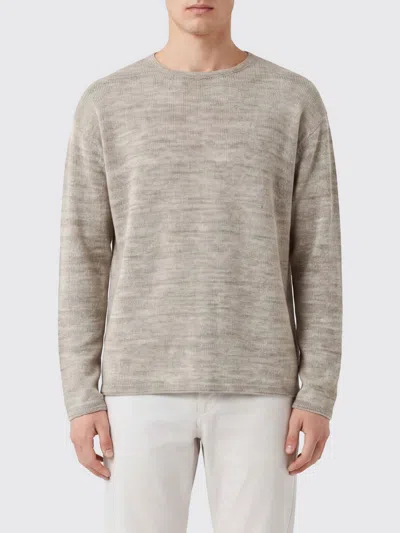 Roberto Collina Long-sleeve Knitted Pullover In Brown