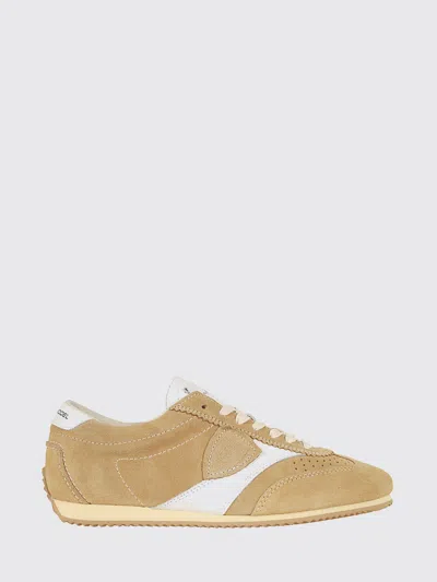 Philippe Model Planche Low Sneakers With Retro Aesthetic And Premium Materials In Brown