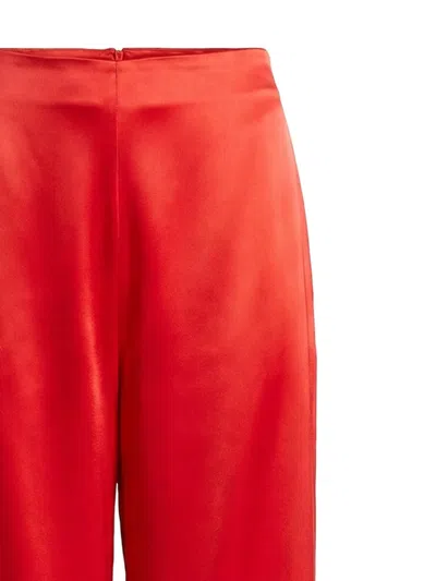Danamè Satin Palazzo Pants In Multi