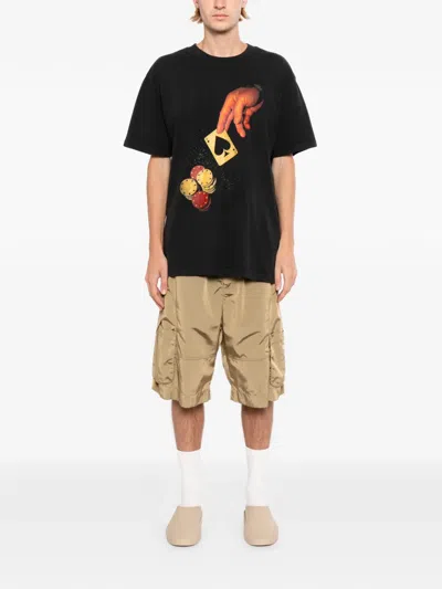 Melt Graphic-print T-shirt In Black