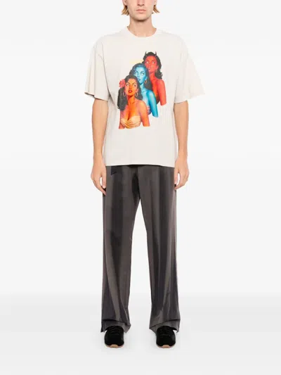 Melt Graphic-print T-shirt In Multi