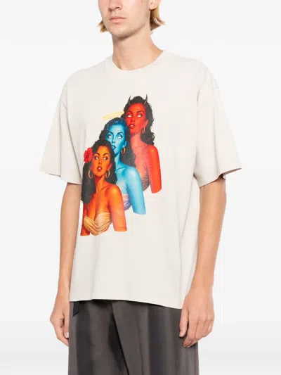 Melt Graphic-print T-shirt In Multi