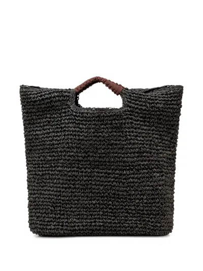 Sundek 라이 스트로 토트 백 In Black