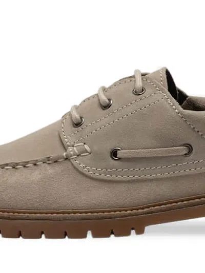 Les Deux 스웨이드 보트 슈즈 In Brown