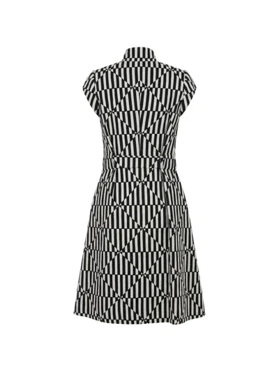 Gareth Pugh Geometric-pattern Frock Coat In Multi