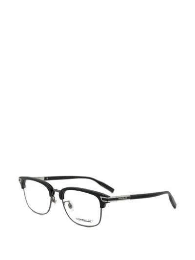 Montblanc Rectangle-frame Glasses In Black