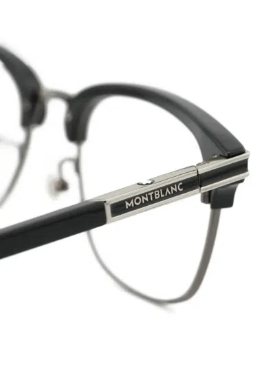 Montblanc Rectangle-frame Glasses In Black