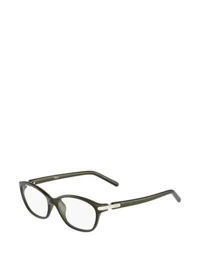 Chloé Rectangle-frame Glasses In Black
