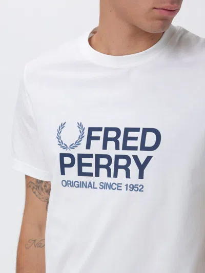 Fred Perry T-shirt Men In White