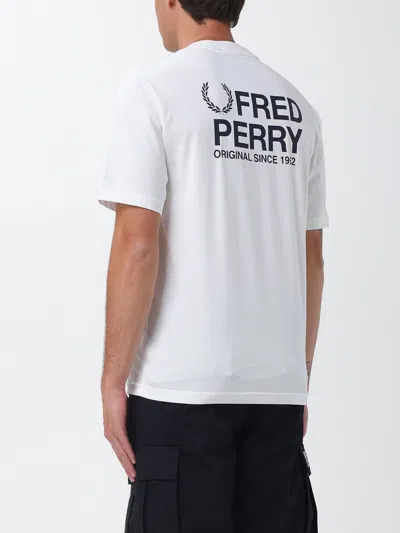 Fred Perry T-shirt Men In White