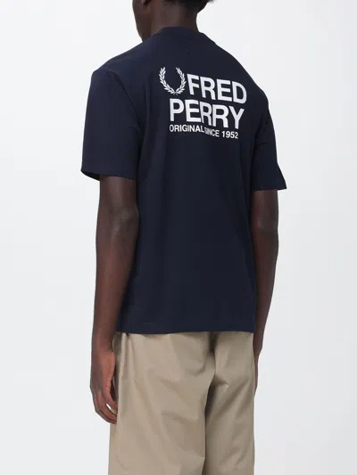 Fred Perry T-shirt Men In Black