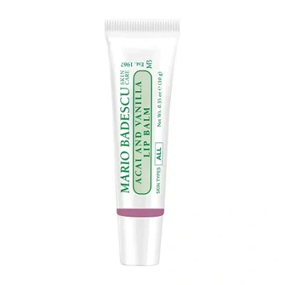 Mario Badescu Acai Vanilla Lip Balm In Transparent