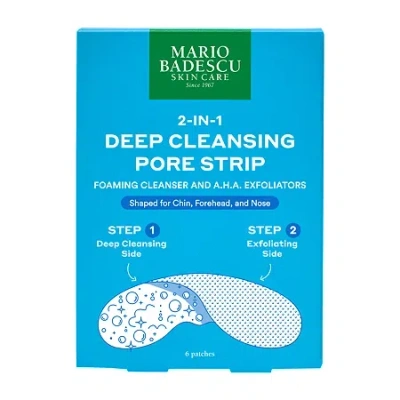 Mario Badescu 2-in-1 Deep Cleansing Pore Strip, 6-pk. In Blue