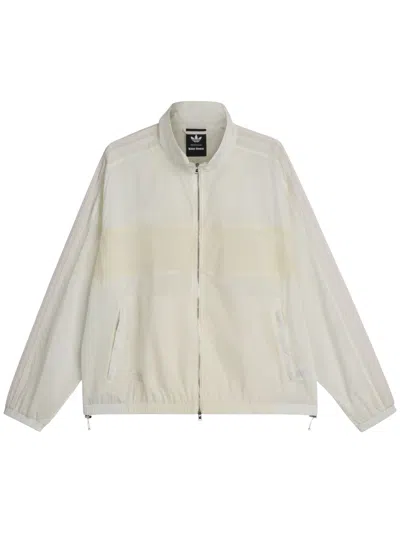 Adidas Originals Adidas X Wales Bonner Soft Block Track Jacket In Neutral