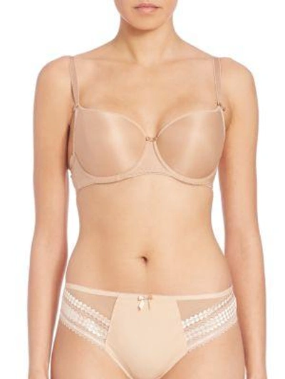 Shop Fantasie Smoothing Molded Underwire Bra In Nude