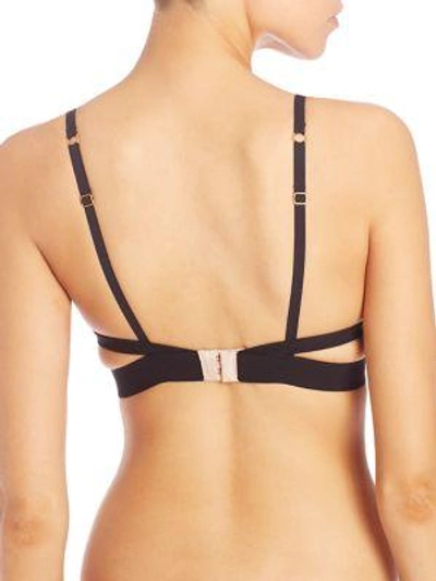 Shop Addiction Nouvelle Lingerie Triangle Bra In Black